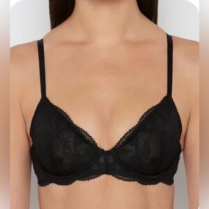 Chic Elegant Black Lace Bralette